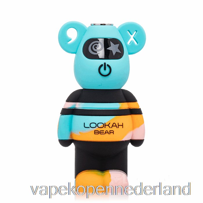 Vape Nederland Lookah Bear 510 Batterij Blauwe Tie-dye